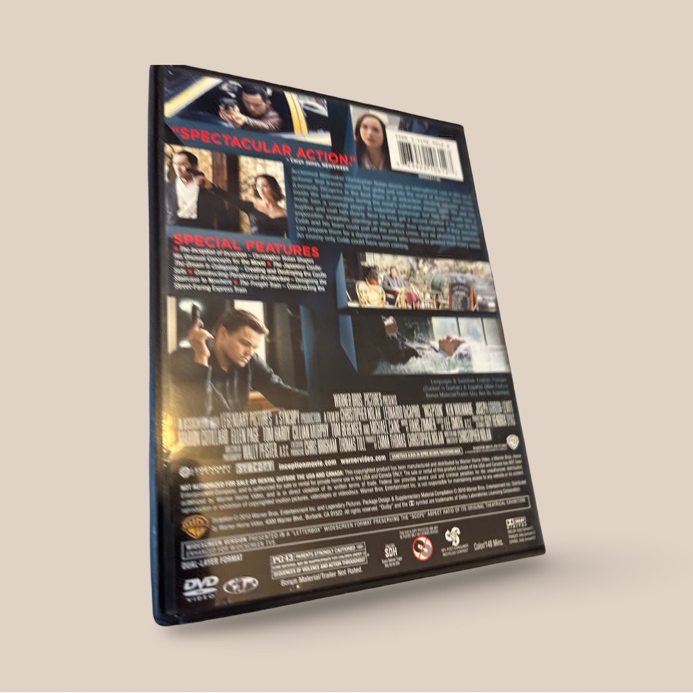 DVD - Inception - Like New in Case - Picture 2 of 4